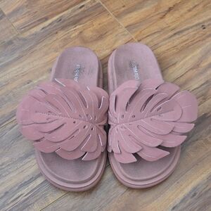 FARM Rio Mauve Leaf Women's Sandals